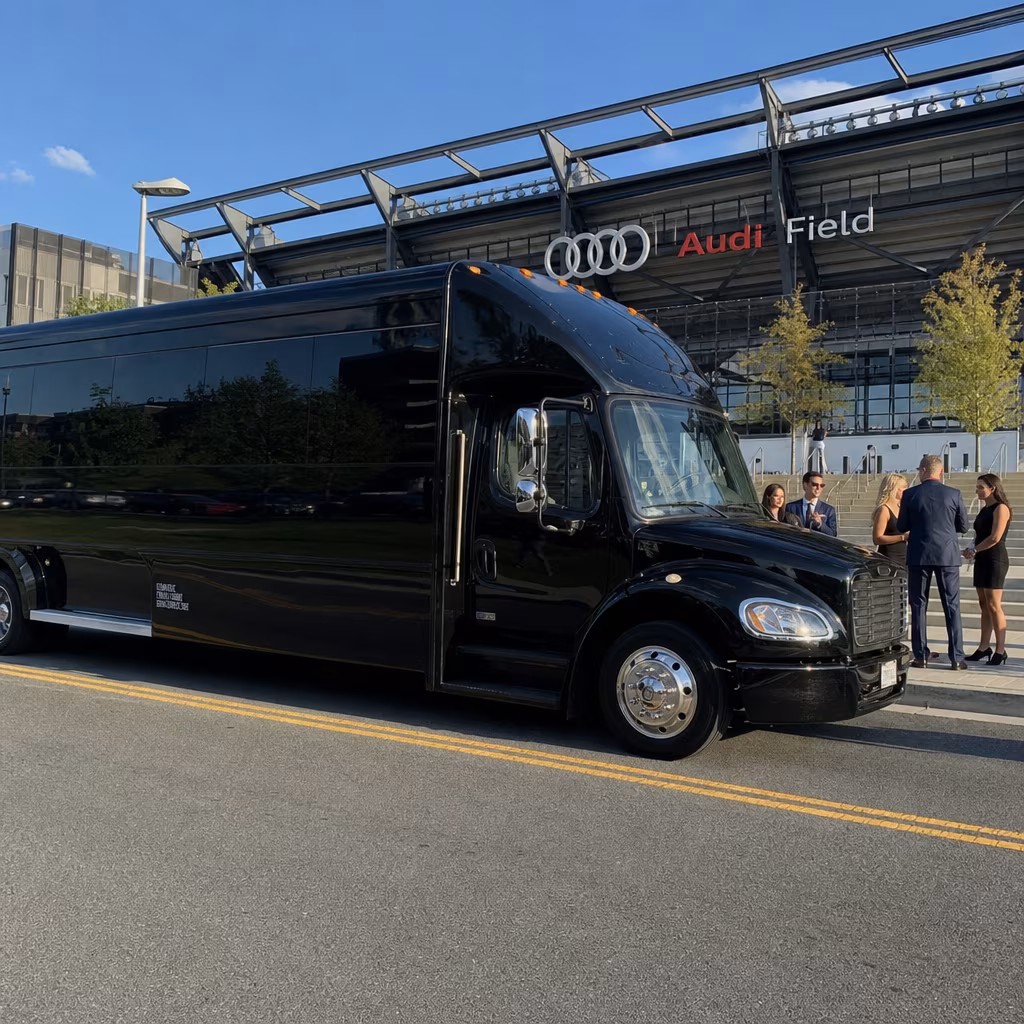 Rent a Bus to Audi Field