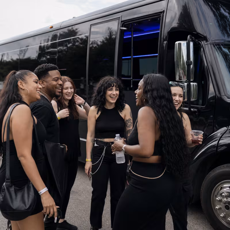 Washington Concert Transportation fleet vehicle