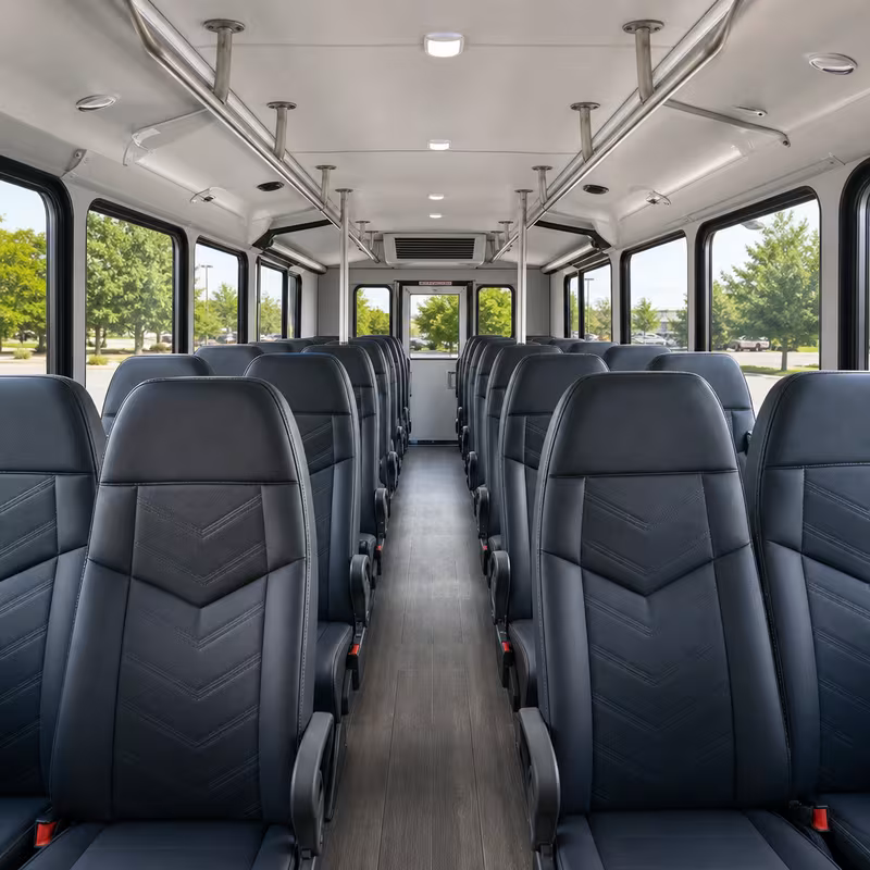minibus interior