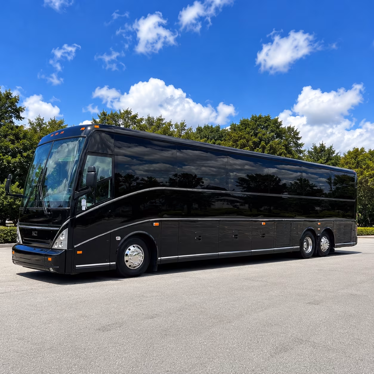 Washington Airport Shuttle & Transportation party bus exterior