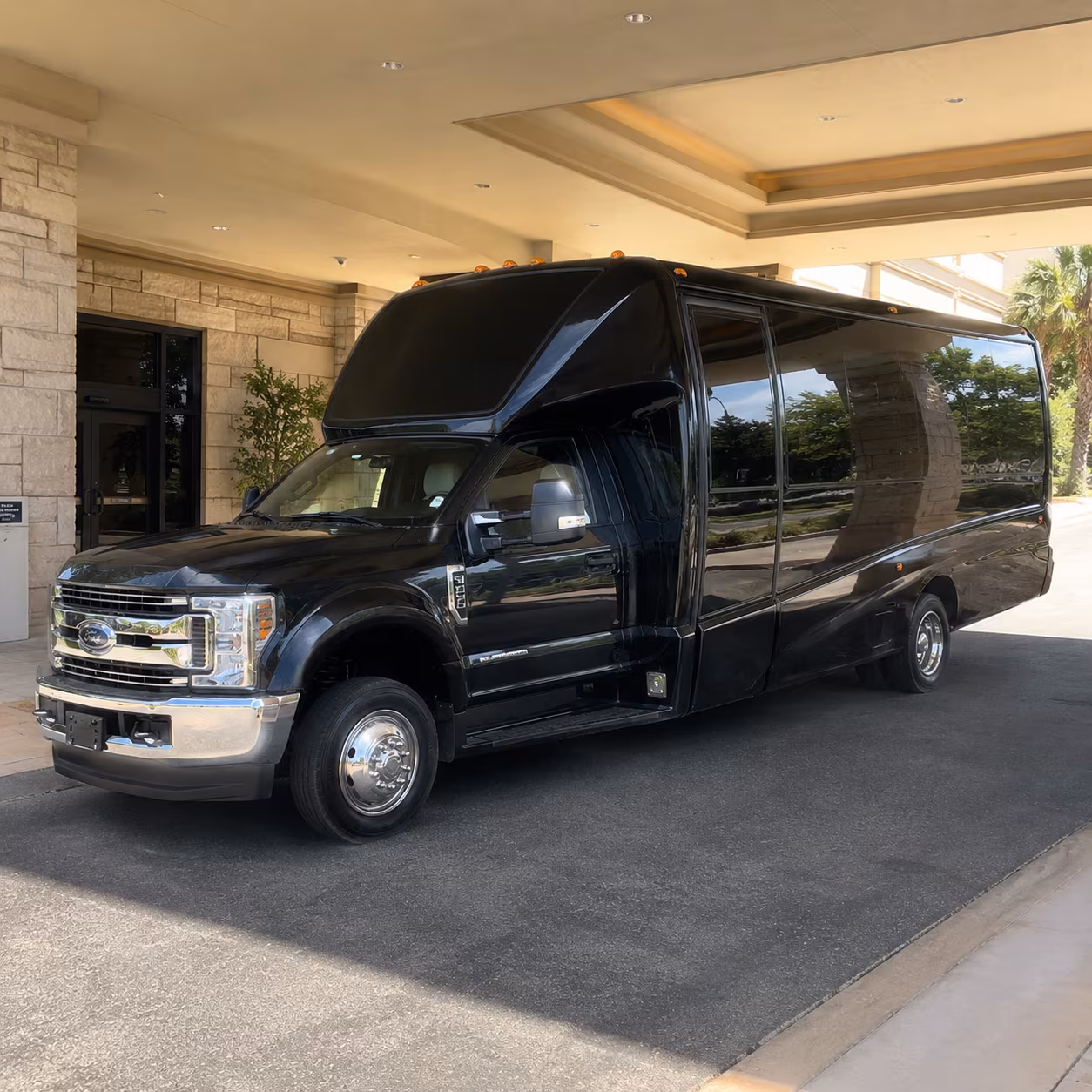 Washington Bachelor & Bachelorette Transportation party bus exterior