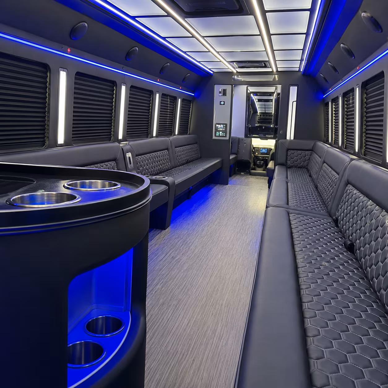Washington Concert & Music Festival Transportation party bus exterior