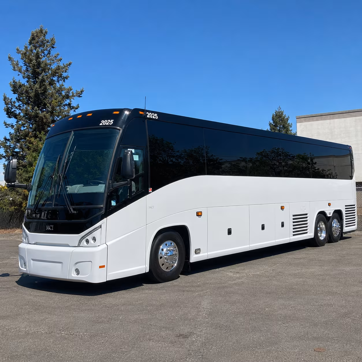 Washington Corporate Transportation party bus exterior