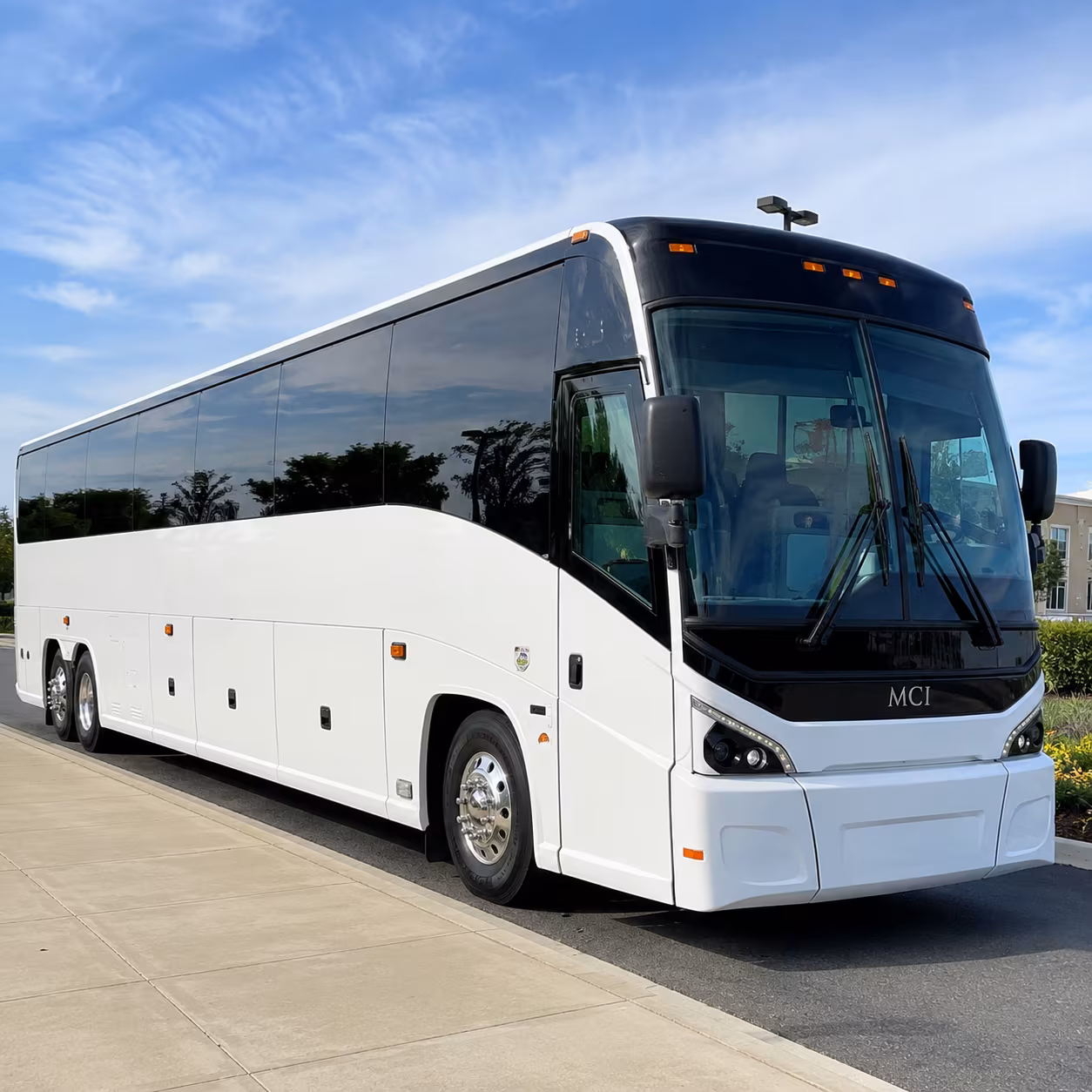 Washington Corporate Transportation party bus exterior