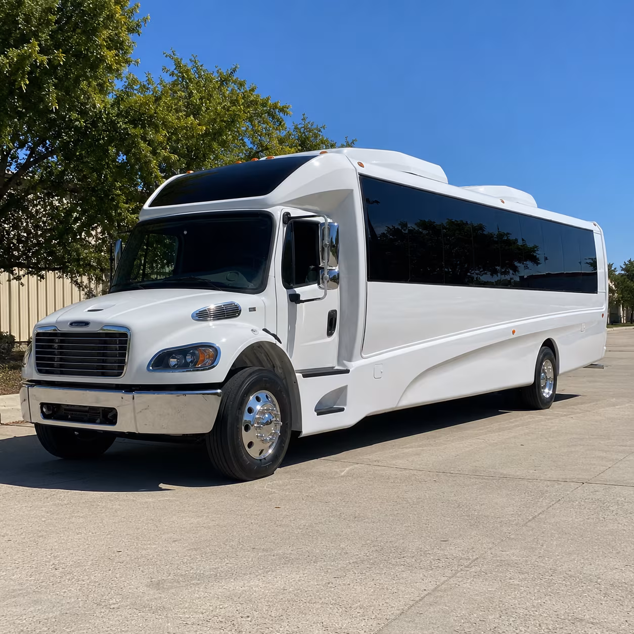 Washington Corporate Transportation party bus exterior