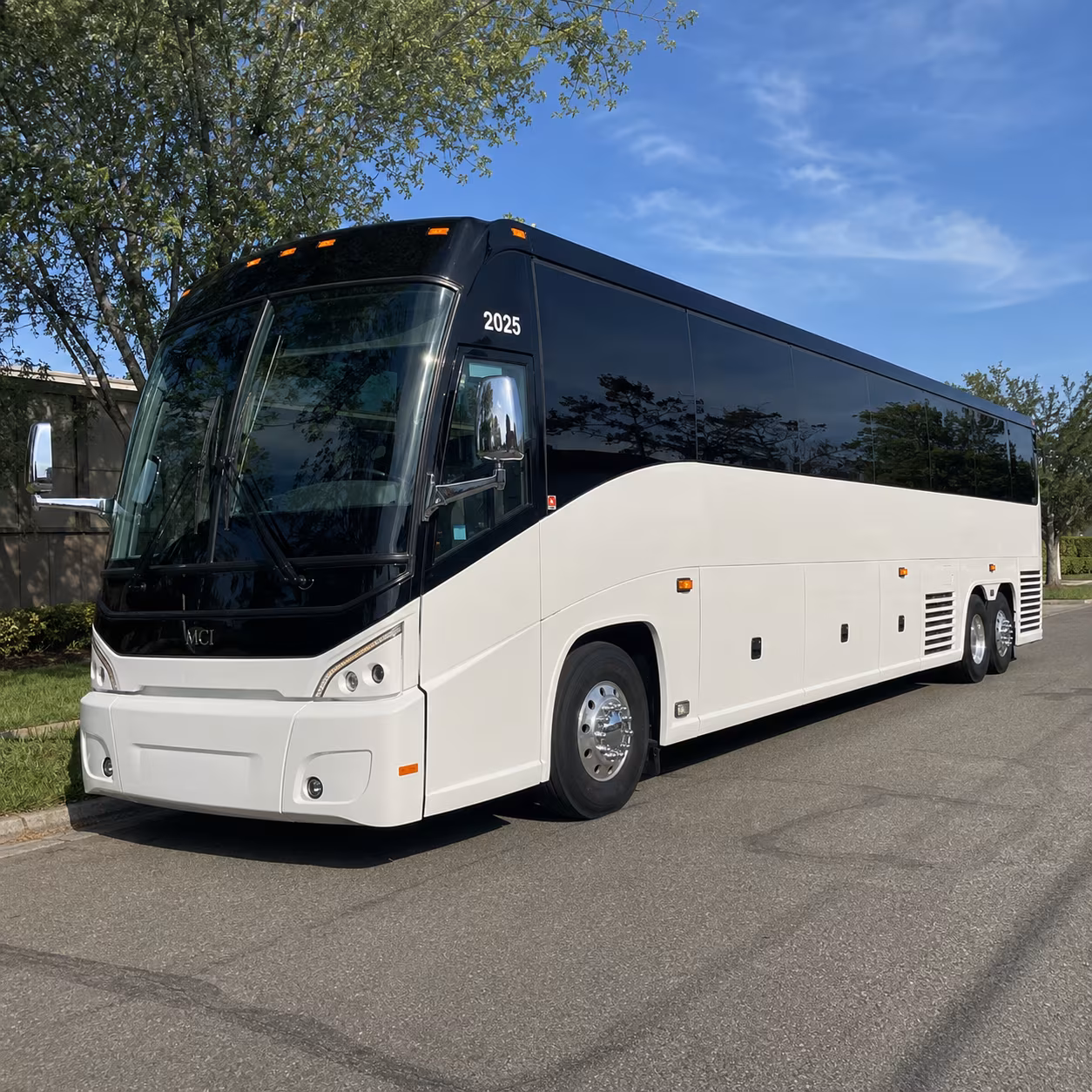 Washington Corporate Transportation party bus exterior