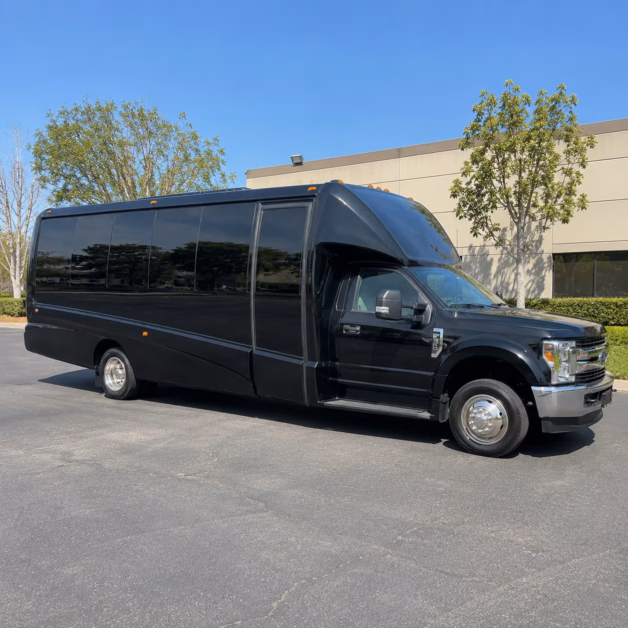 Washington Private Event Transportation party bus exterior
