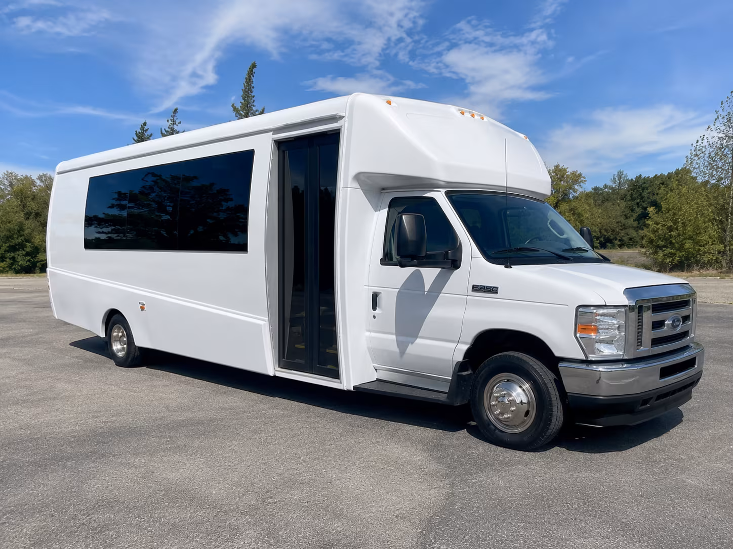 Washington Prom & Homecoming Transportation party bus exterior