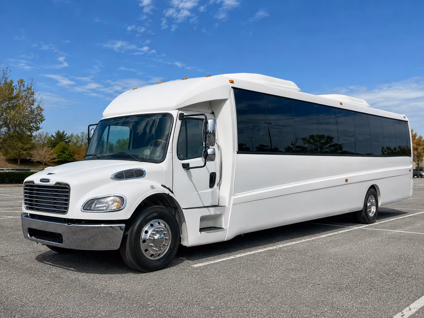 Washington Prom & Homecoming Transportation party bus exterior