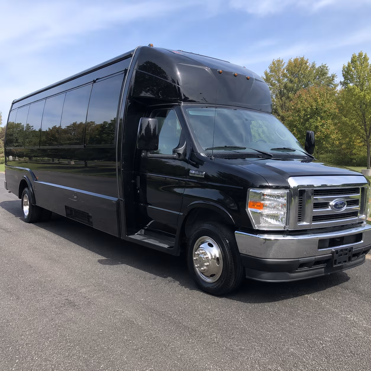 Washington Prom & Homecoming Transportation party bus exterior