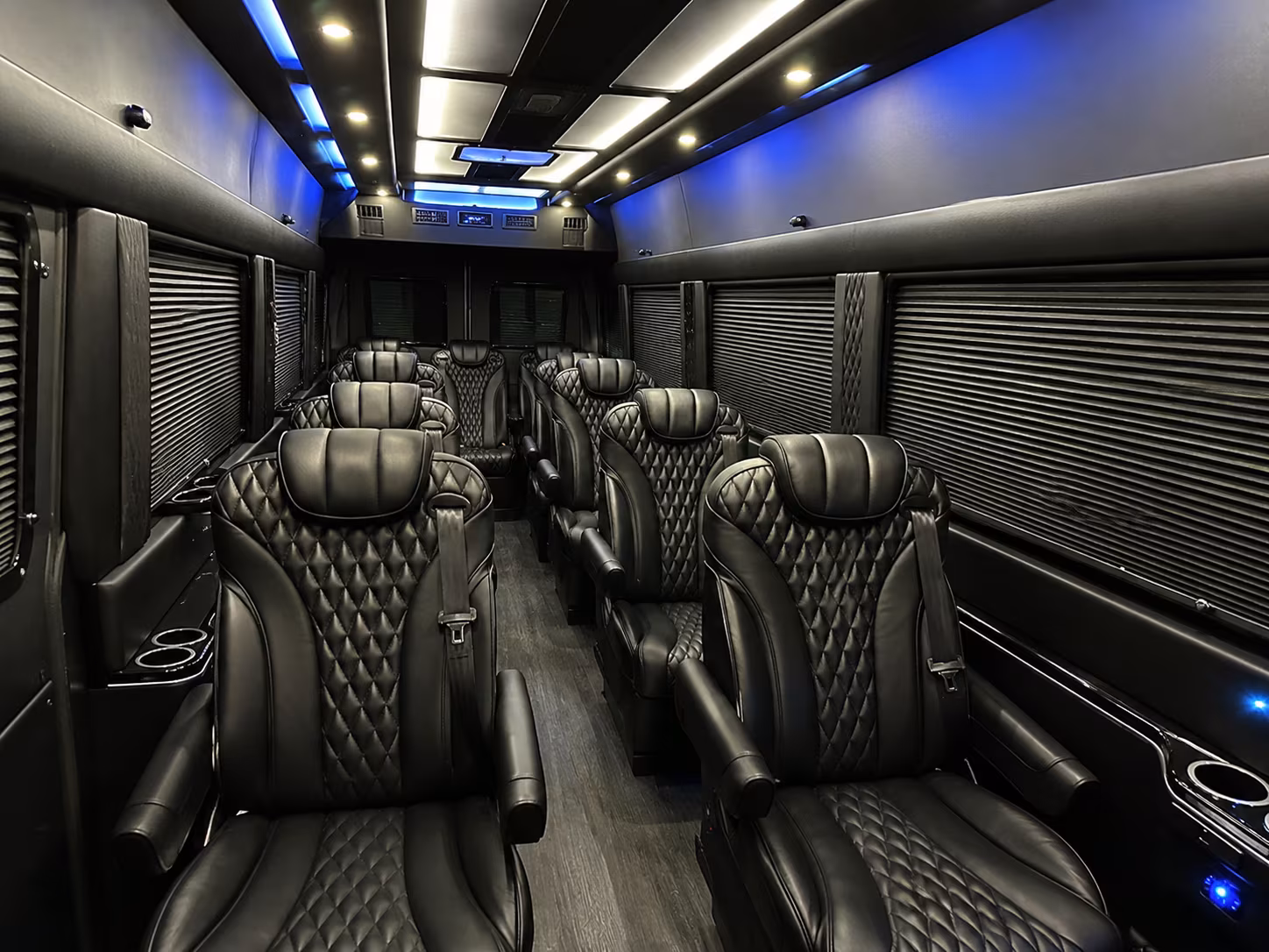 Washington School Event Transportation party bus exterior