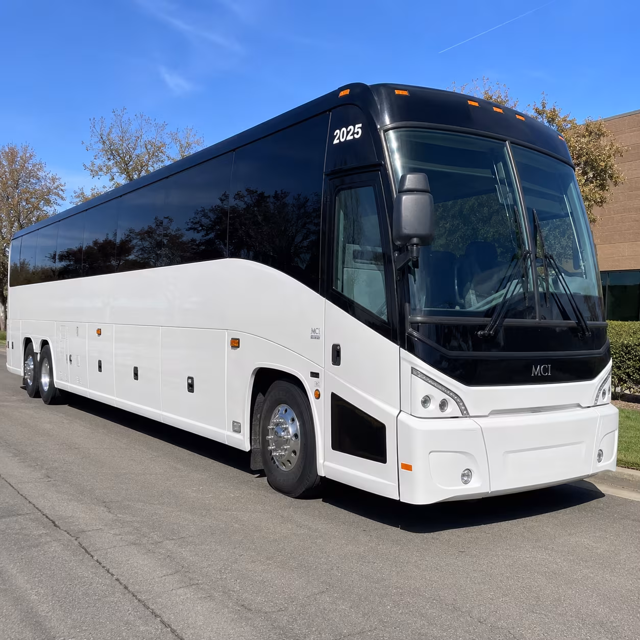 Washington School Event Transportation party bus exterior