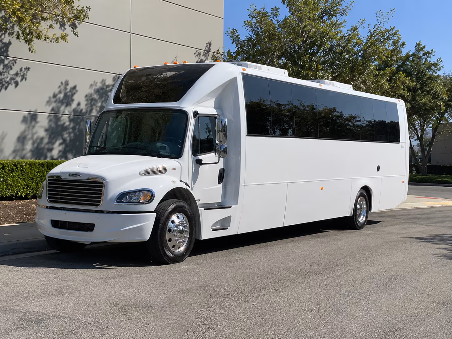 Washington Sporting Event Transportation party bus exterior