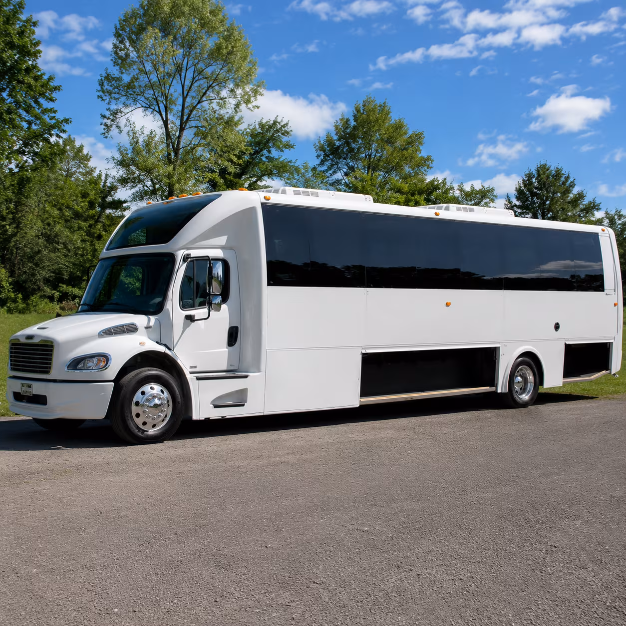 Washington Sporting Event Transportation party bus exterior