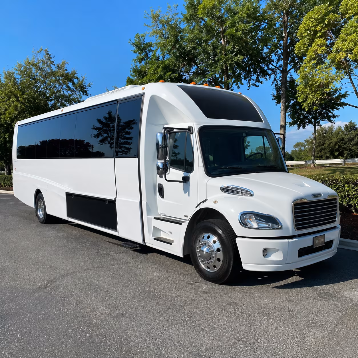 Washington Sporting Event Transportation party bus exterior